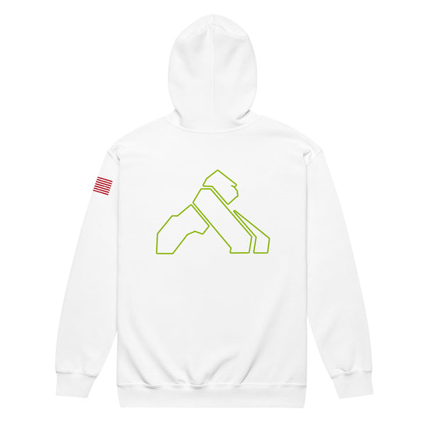 Unisex heavy blend zip hoodie