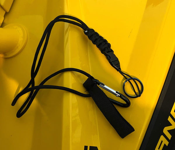 Kong Quick Release Paracord Key-Safe Holder Black